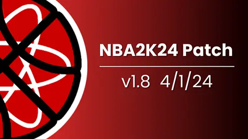 NBA 2K24 Patch Notes