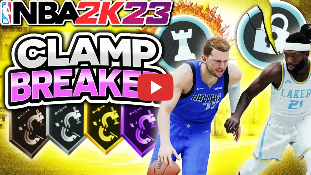 Thumbnail for Clamp Breaker - 2k23 badge test on the NBA2KLab YouTube Channel