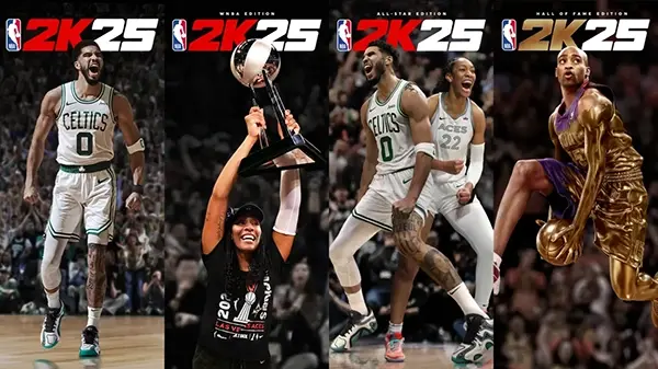 NBA 2K25 All Games Cover Art