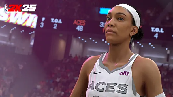NBA 2K25 First Look with A'ja Wilson