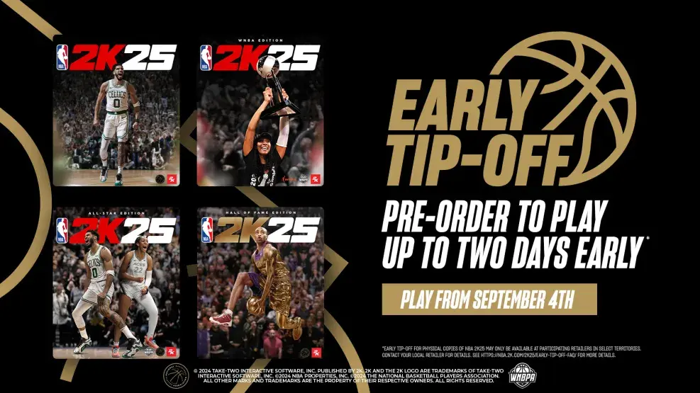 NBA 2K25 Early Access Details