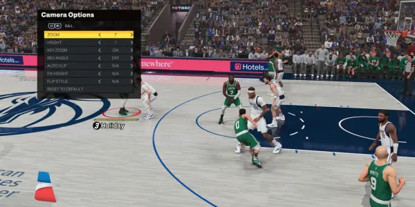 2K25 Rail Cam Offense