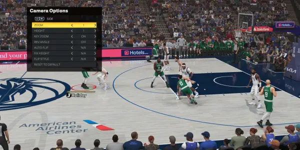 2K25 Side Cam Offense