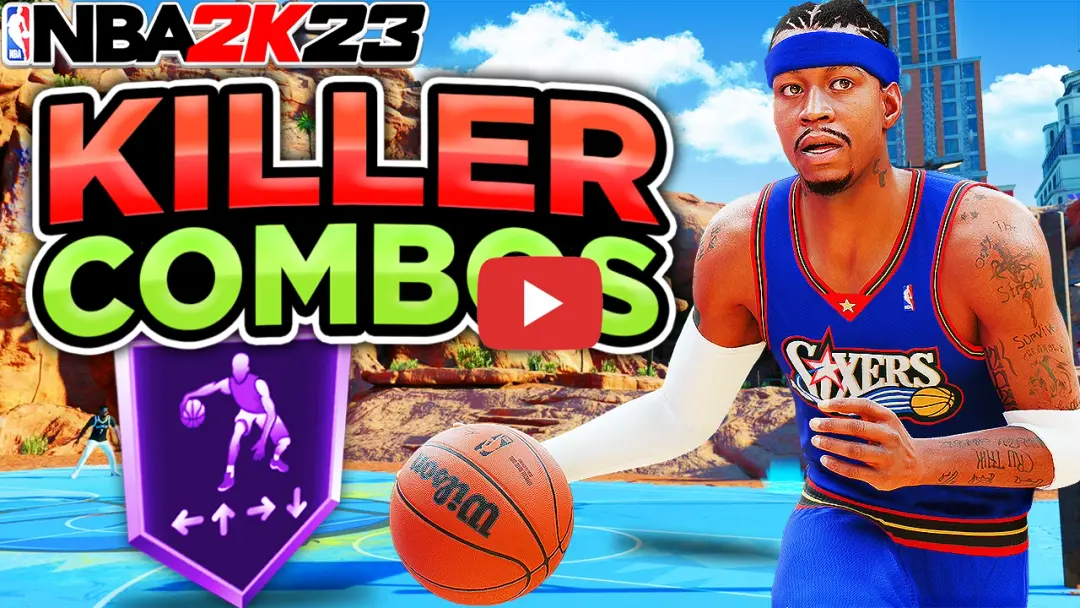 Thumbnail for Killer Combos - 2k23 badge test on the NBA2KLab YouTube Channel