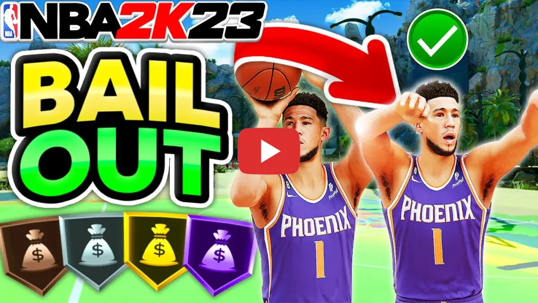 Thumbnail for Bail Out - 2k23 badge test on the NBA2KLab YouTube Channel